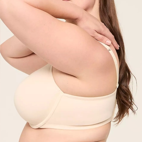Cacique Cotton Lightly Lined T shirt Bra - Picture 2 of 9